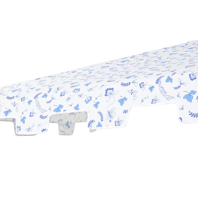 Sidney Classic MidCentury Rectangular Half Market Patio Umbrella with Crank, Wind Vent and UV Protection