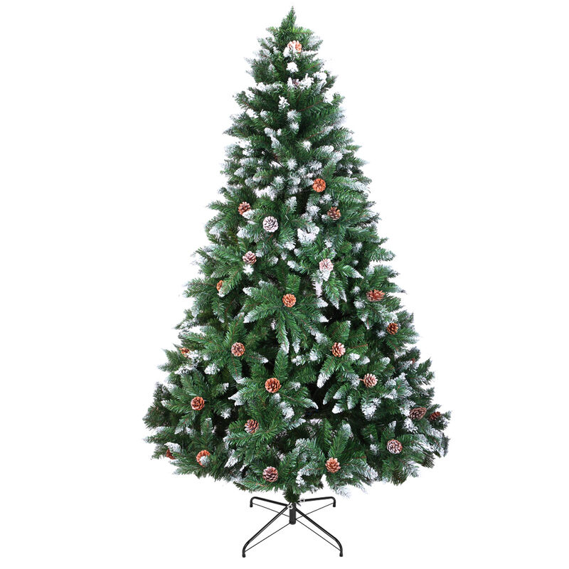 Christmas Tree Branch Flocking Spray for Snowy Effect, Easy Application, and Festive Holiday Decor