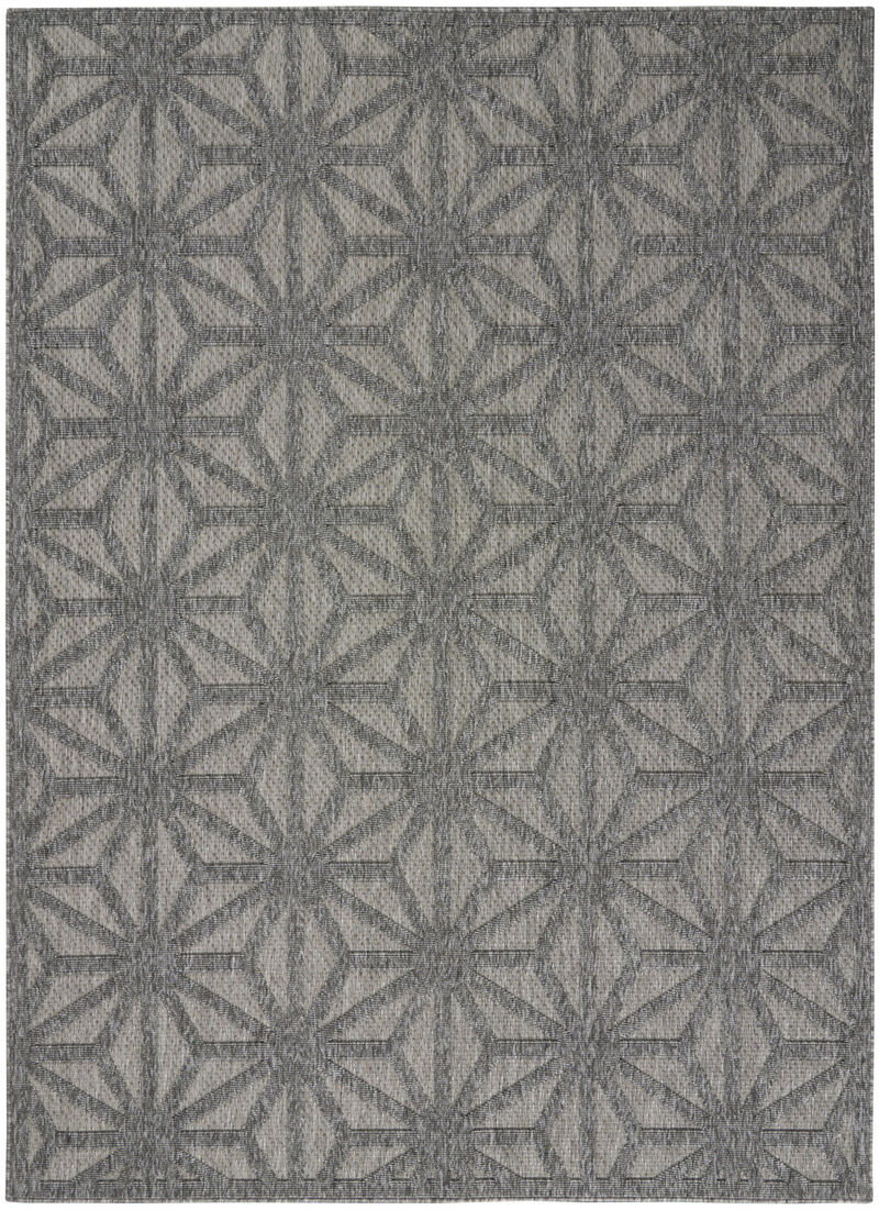 HomeRoots Geometric Indoor Outdoor Area Rug image number 0