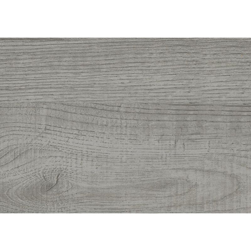 Accent Table, C-shaped, End, Side, Snack, Living Room, Bedroom, Grey Laminate