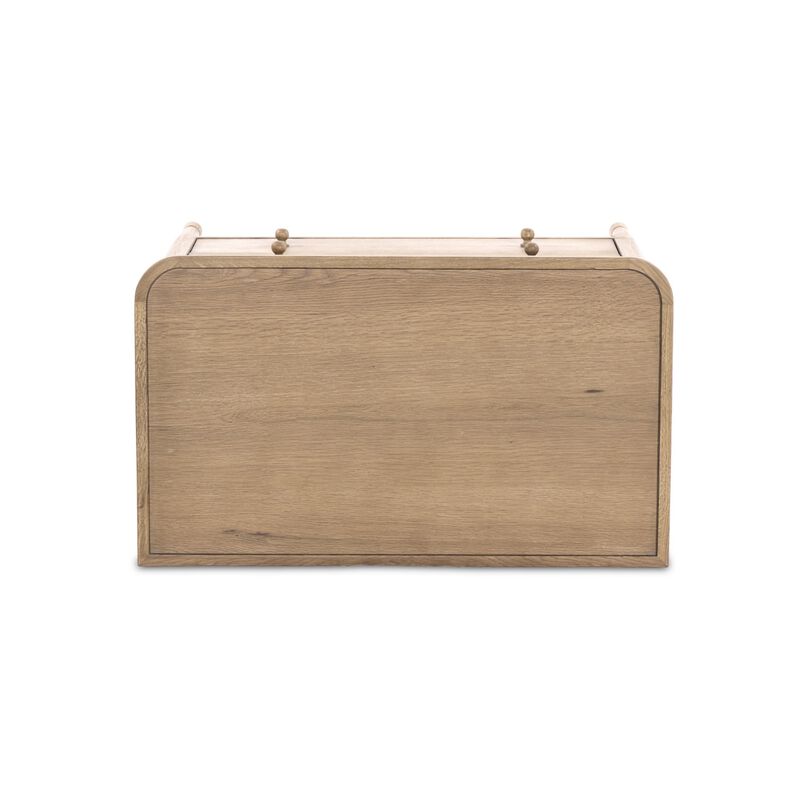 Franny Saddle Brown Nightstand