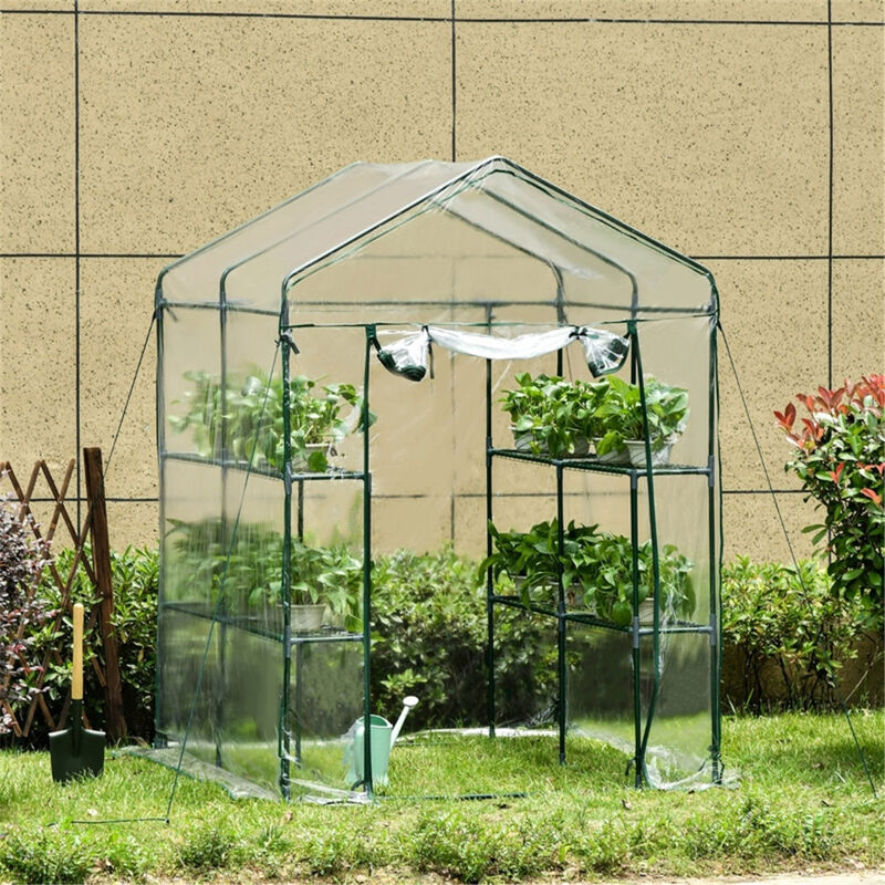 Mini Walk-in Greenhouse for Indoor and Outdoor Plant Growth and Protection