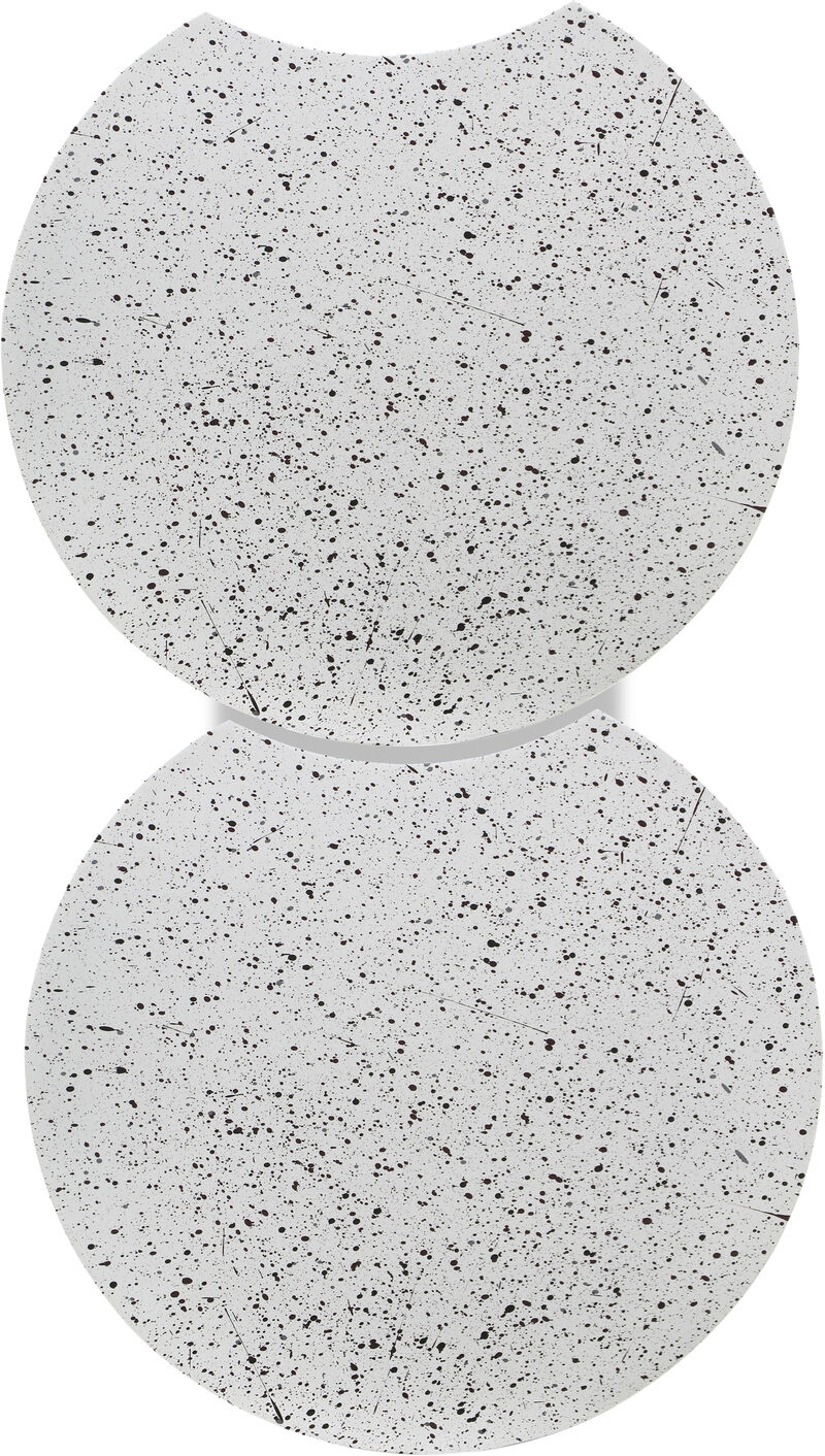 Meridian Furniture Dimple White End Table image number 3