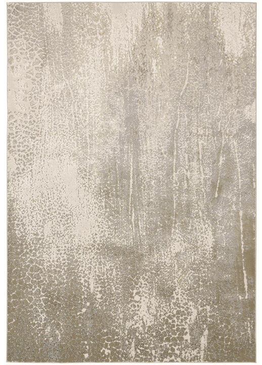 HomeRoots Abstract Area Rug
