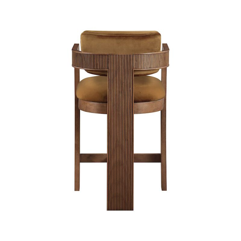 Meridian Furniture Sacha Velvet Stool