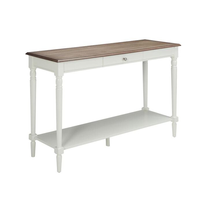 Convience Concept, Inc. French Country Console Table with Drawer and Shelf