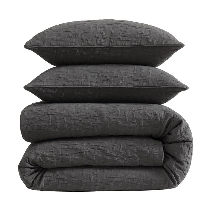 Porto Gray King Comforter Set