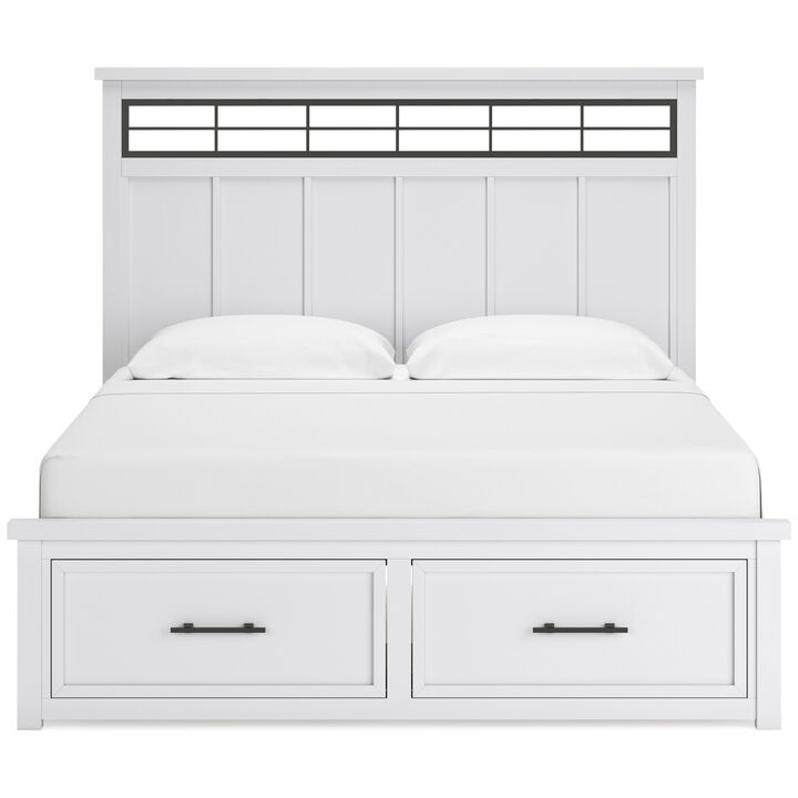 Ashbryn King Panel Storage Bed