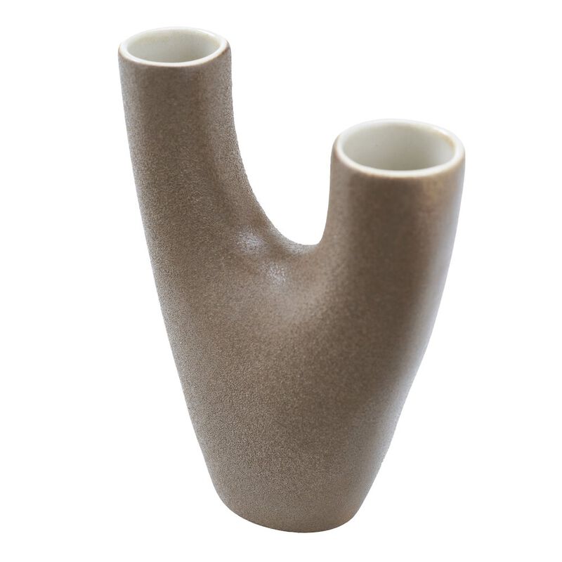 Renwil Garnier Small Vase In Brown Color