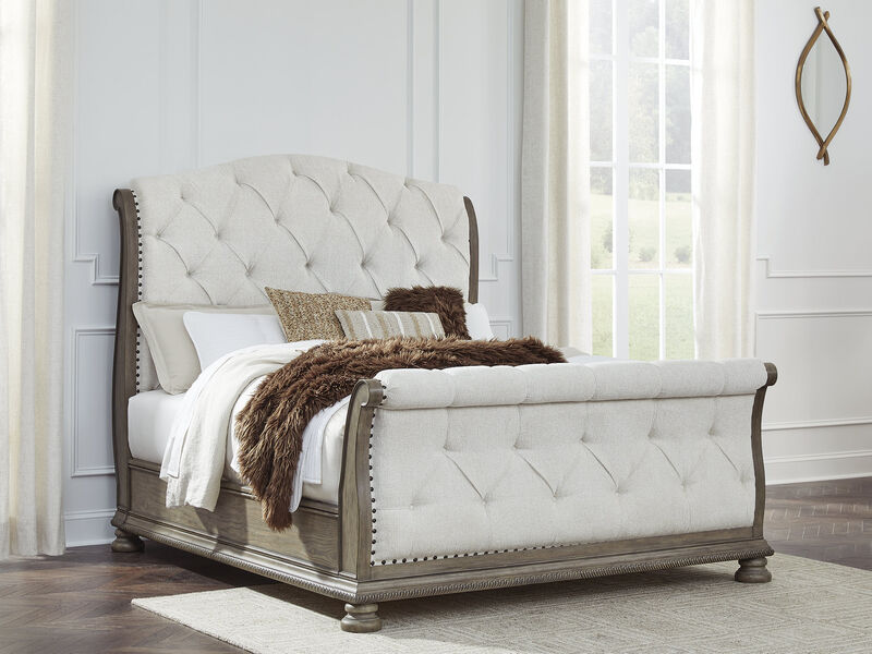 Ardenfield Queen Upholstered Sleigh Bed image number 1