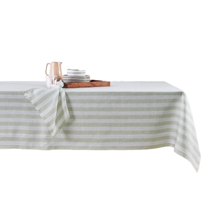 Linen Tablecloth - Sorrento Stripe