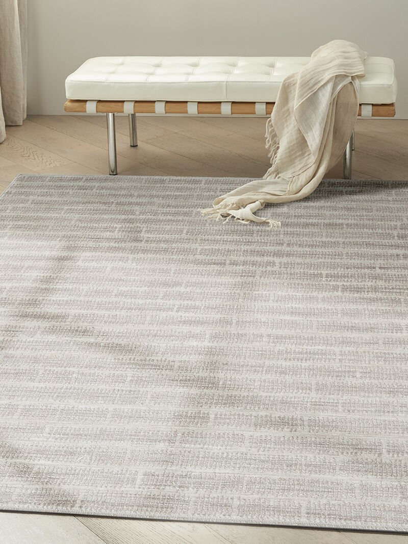 CK079 Notes NOT04 Ivory/Gray 3'11" x 5'11" Rug