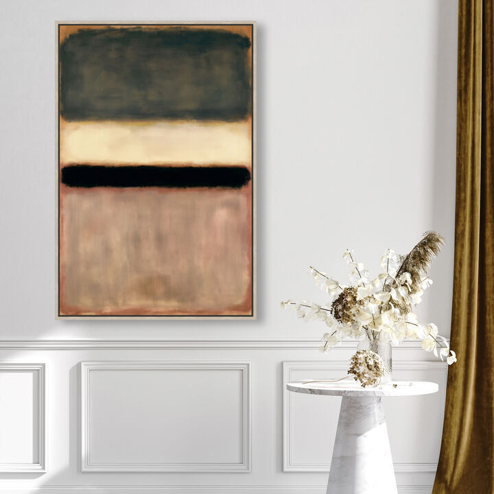 Warm Undertones III Abstract Canvas Print by Oliver Gal