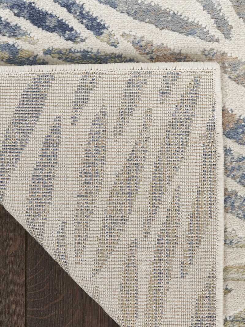 Exhale EXL03 Multicolor 5'3" x 7'3" Rug