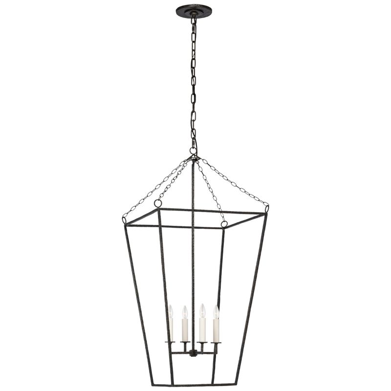 Malloy 18" Open Frame Forged Lantern