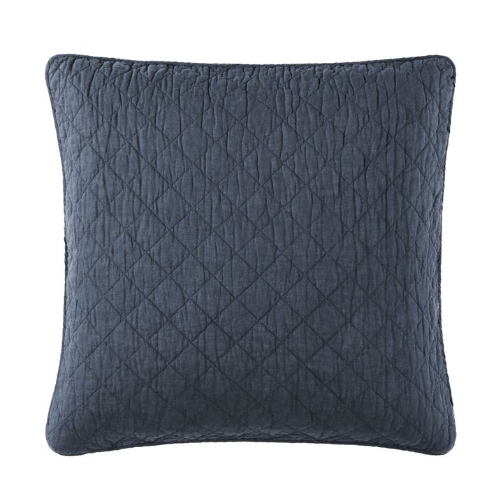Cotton Comfort Navy Euro Sham