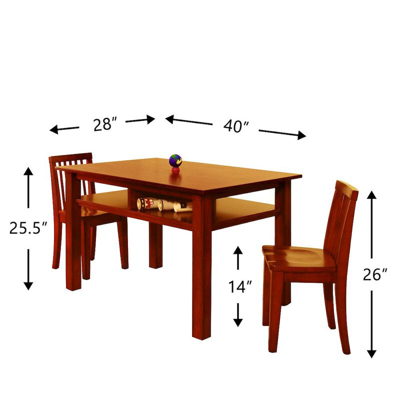 AFG Baby Furniture Newton Kids Table and Chair Set