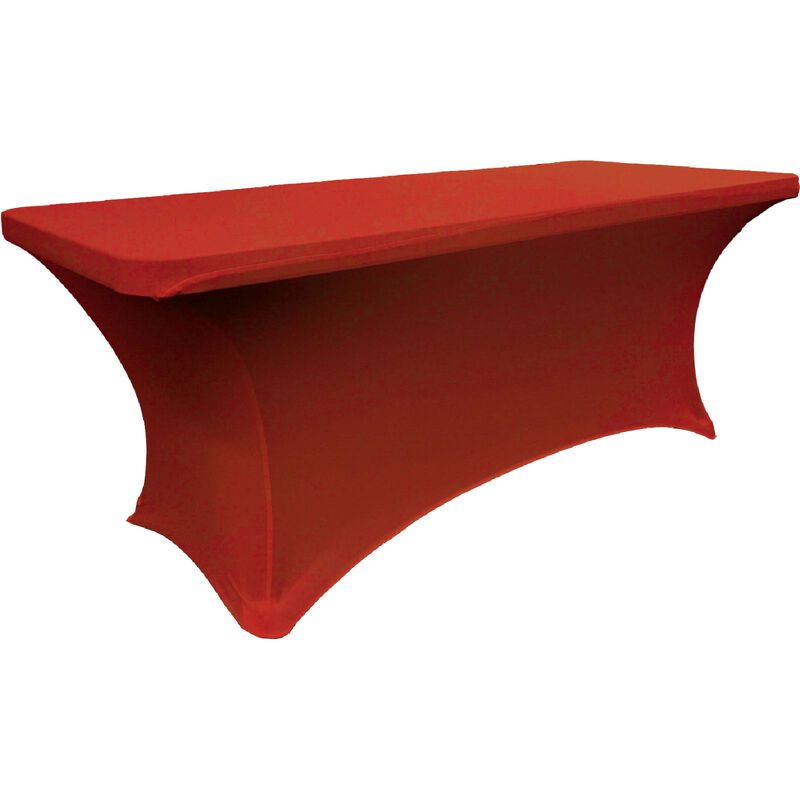 Fitted Rectangular Spandex Tablecloth for Parties, Events and Dining Tables image number 0