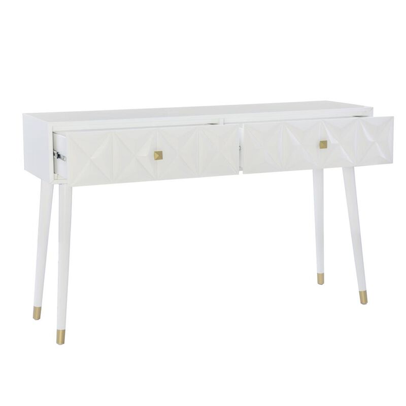 Linon Geo Console White image number 5