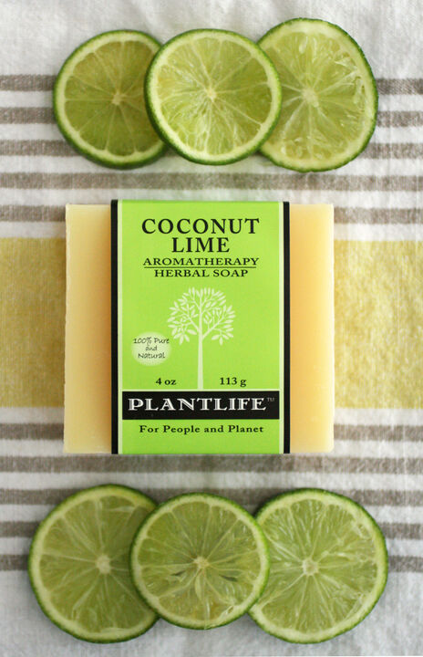 Plantlife Bar Soap - Coconut Lime 2 Pack