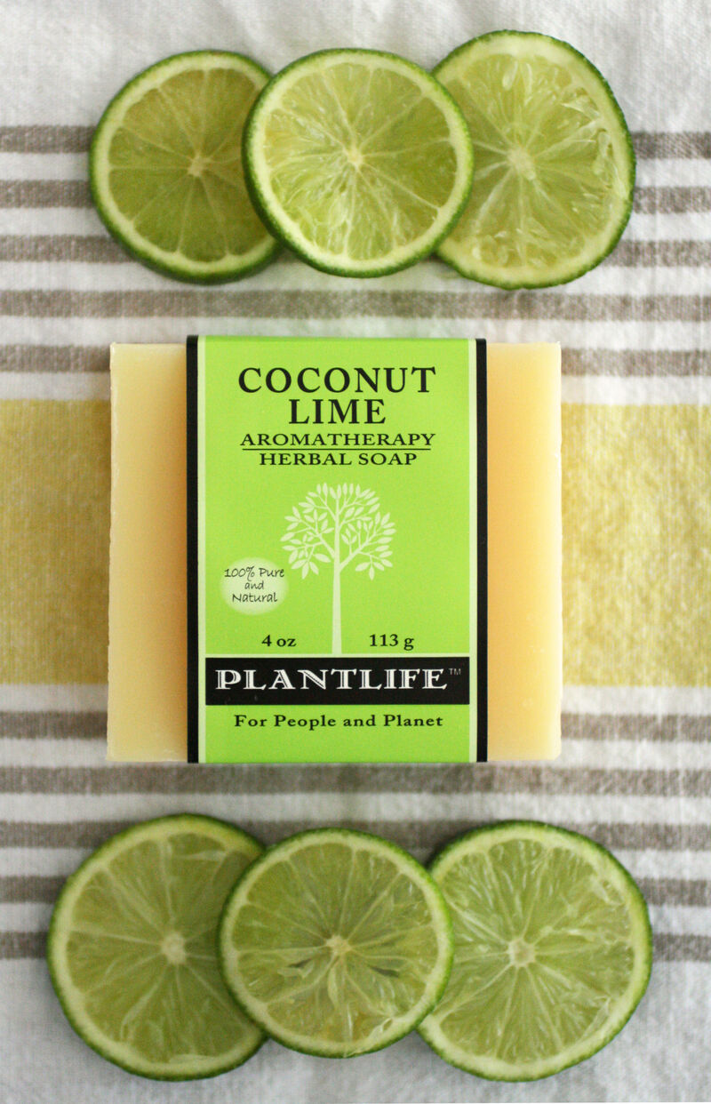 Plantlife Bar Soap - Coconut Lime 2 Pack image number 1