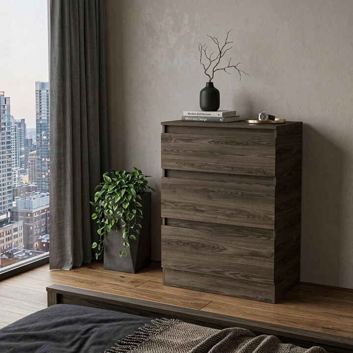 HomeRoots Wood Two Drawer Dresser