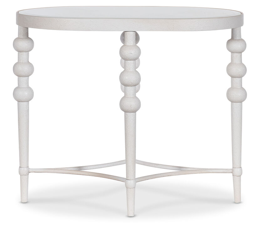 On the Bright Side Oval End Table