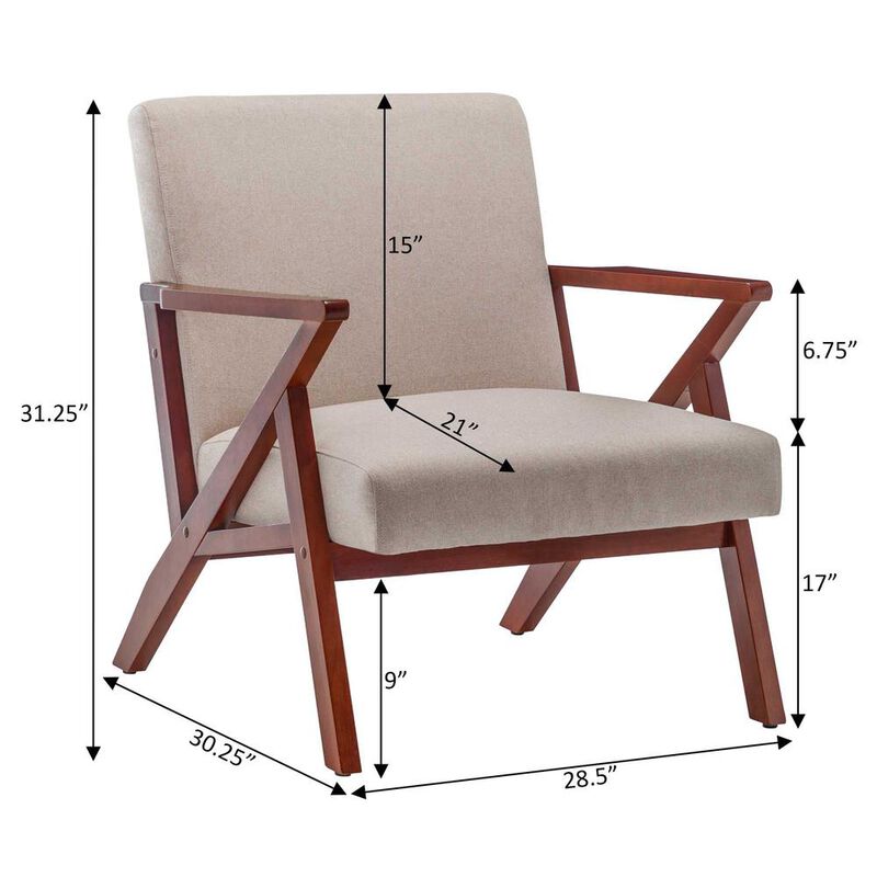 Convenience Concepts Take a Seat Cliff Accent Chair