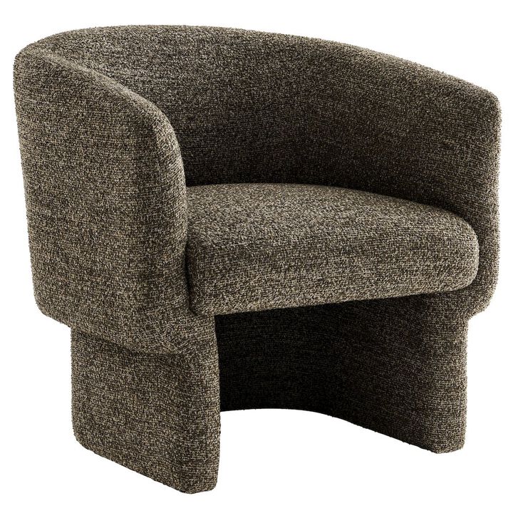 Modway Muse Boucle Fabric Barrel Accent Chair