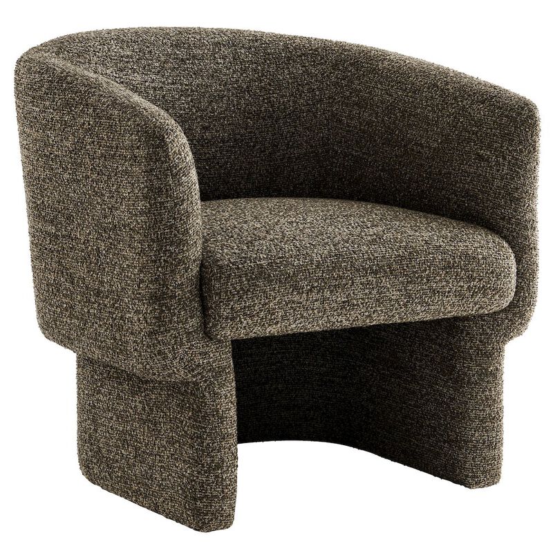 Modway Muse Boucle Fabric Barrel Accent Chair