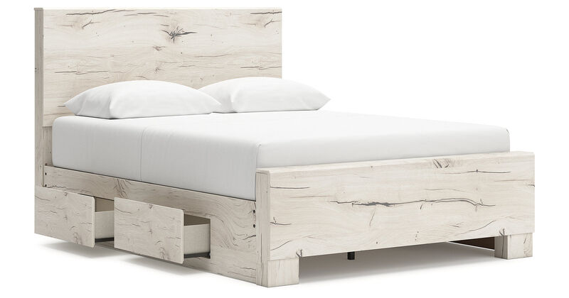 Lawroy Full Panel Bed with 4 Drawer Storage image number 2