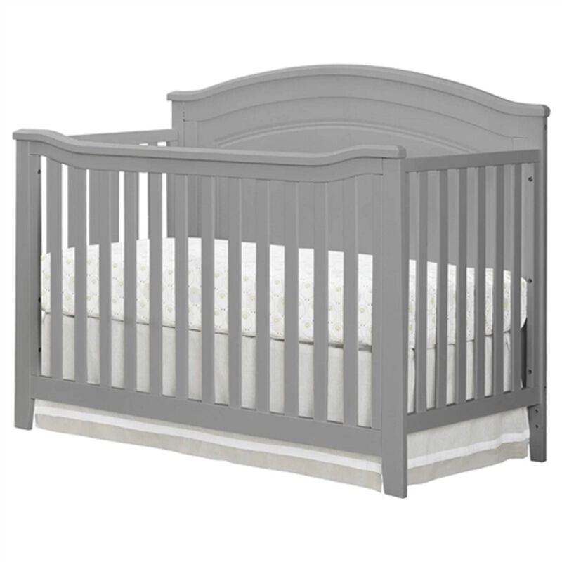 SF Home Solid Wood Crib with Convertible Features – Toddler Bed Sold Separately
