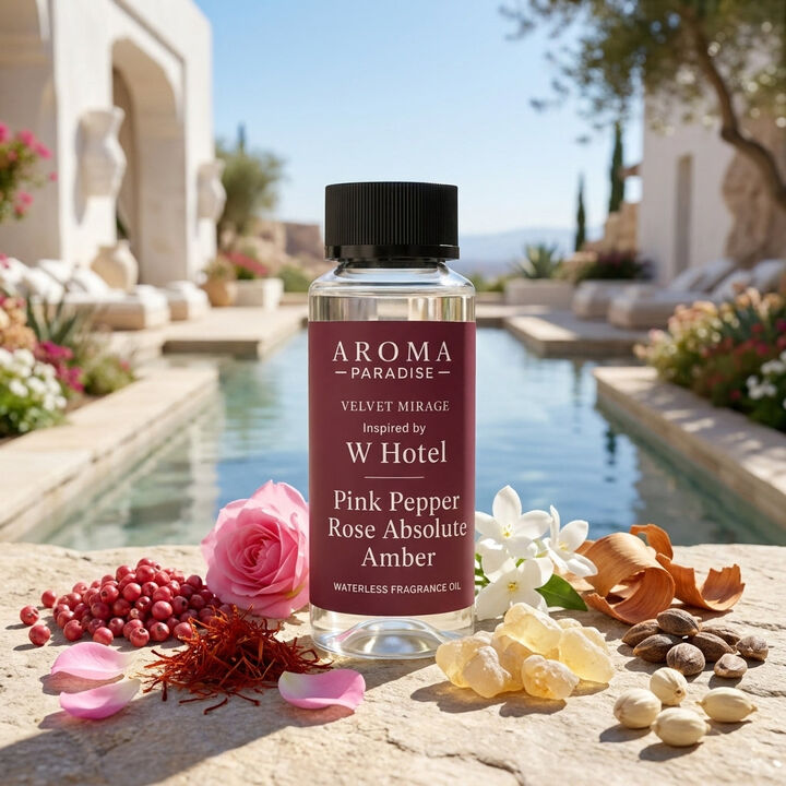W Hotel Inspired Waterless Fragrance Oil for Cold-Air Diffusers