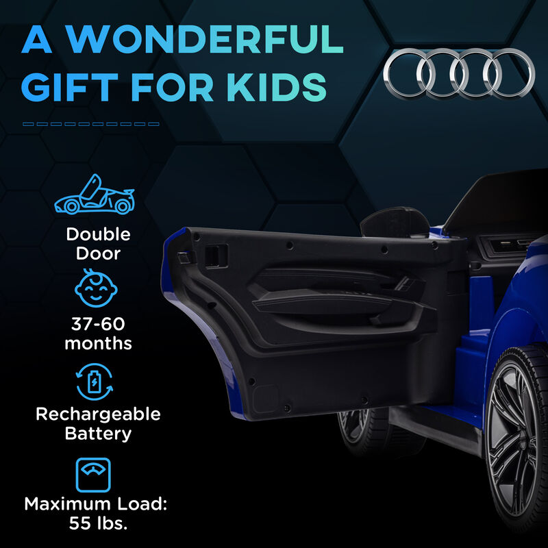 BreeBe Audi RS e-tron GT 12V Ride On Car for Kids with Parent Remote image number 7