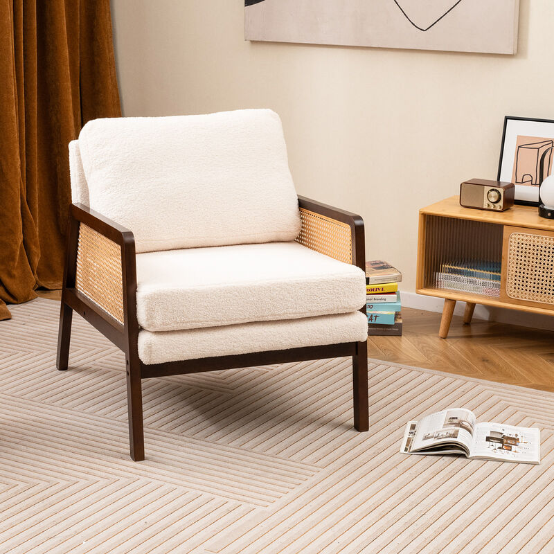 Mid-Century Modern Accent Chair for Stylish and Comfortable Living Room Seating