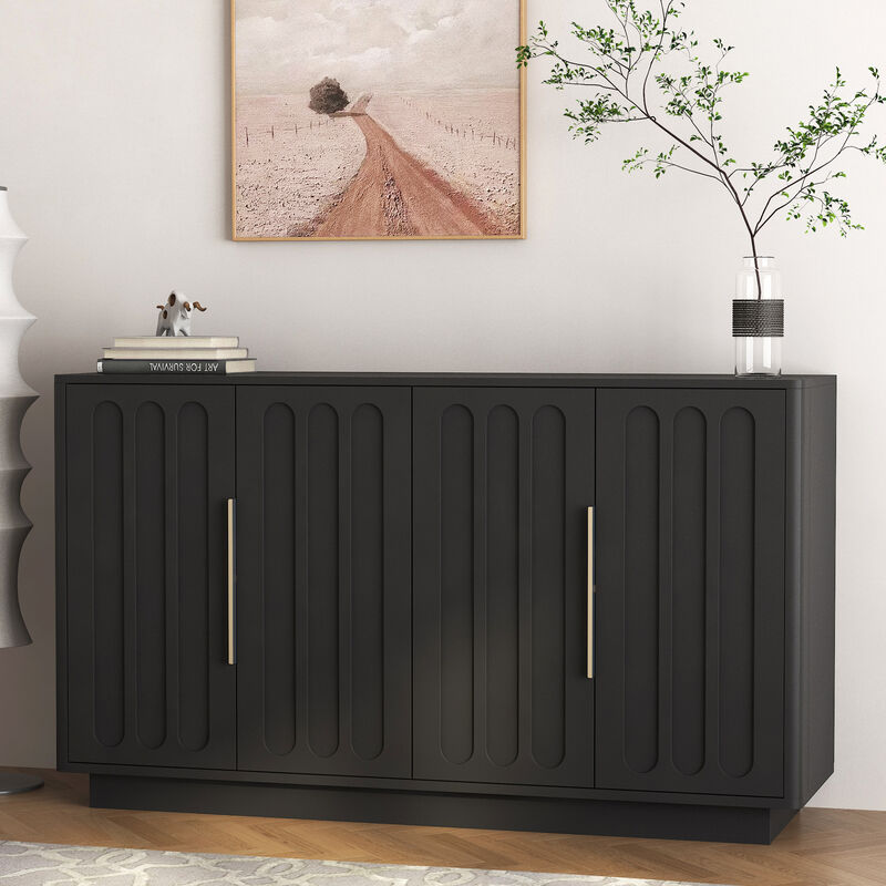 Nerdta Modern Sideboard Buffet Cabinet image number 6