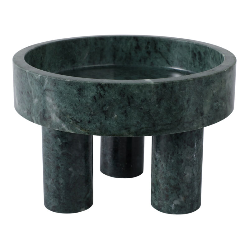 9x6" Marble Bowl On 3 Feet image number 0