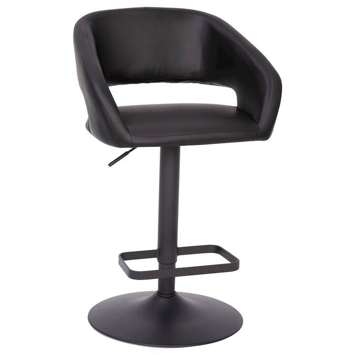 Flash Furniture Contemporary Adjustable Swivel Bar Stool