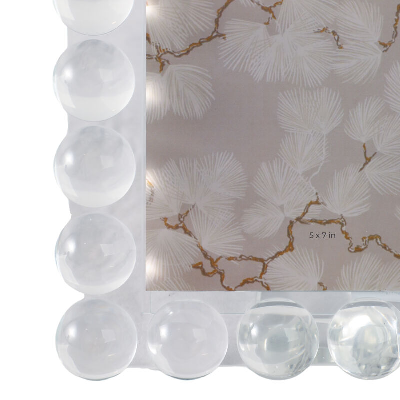 5x7 Crystal Bubble Photo Frame, Clear image number 4