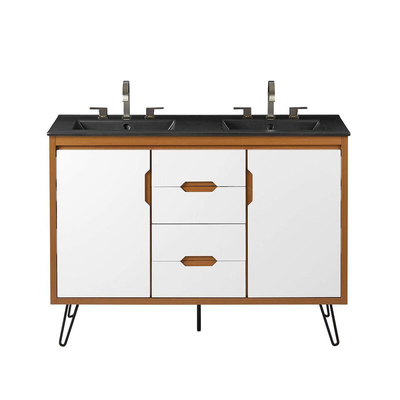 Energize 48" Double Sink Bathroom Vanity image number 4
