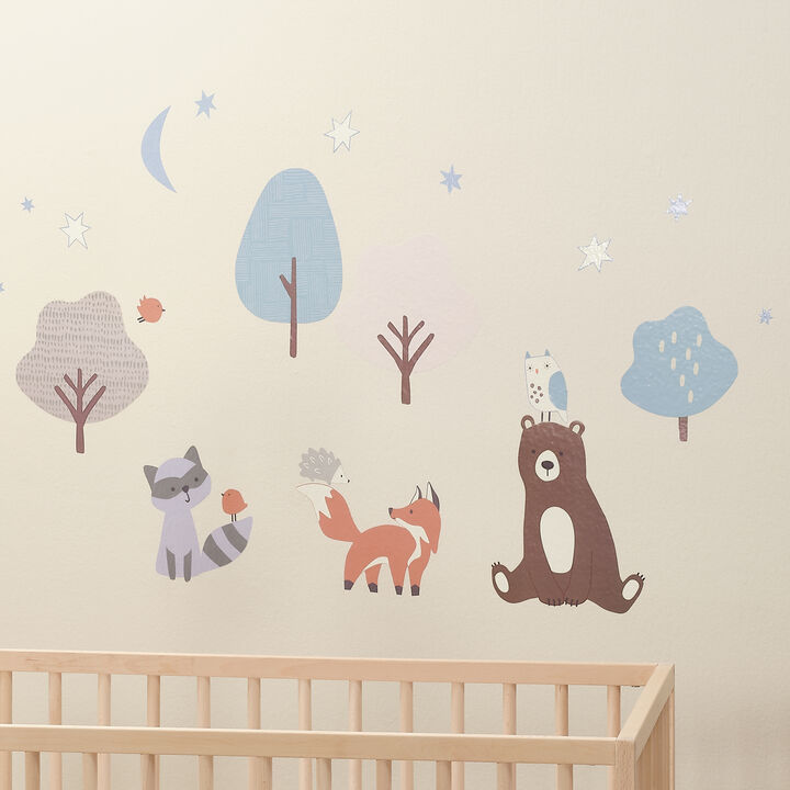 Bedtime Originals Sleepytime Bear Woodland Animals Wall Decals/Stickers
