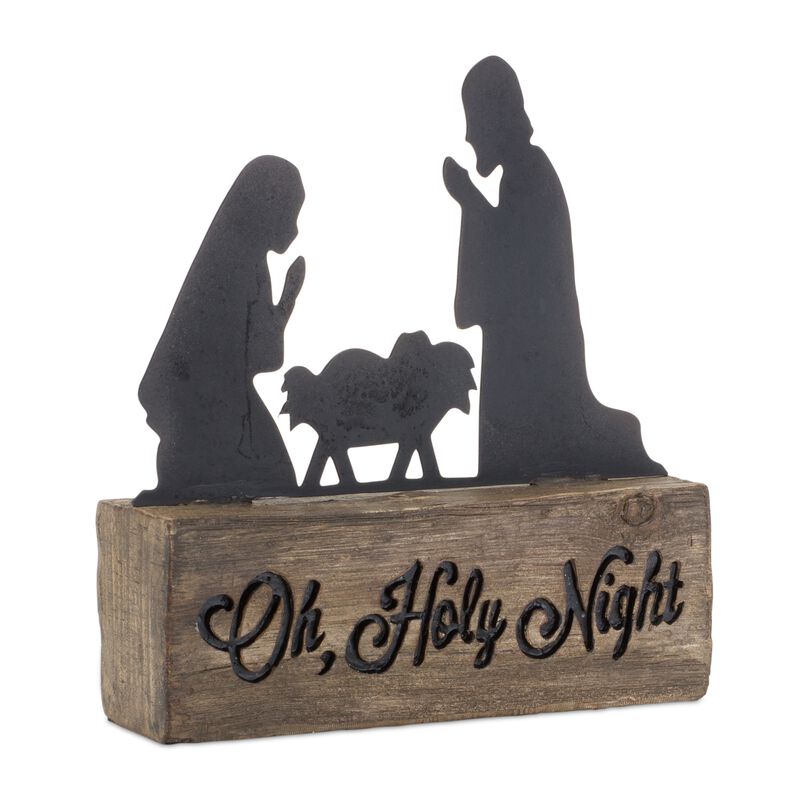 Holy Family Figurine for Religious Christmas Décor and Nativity Display
