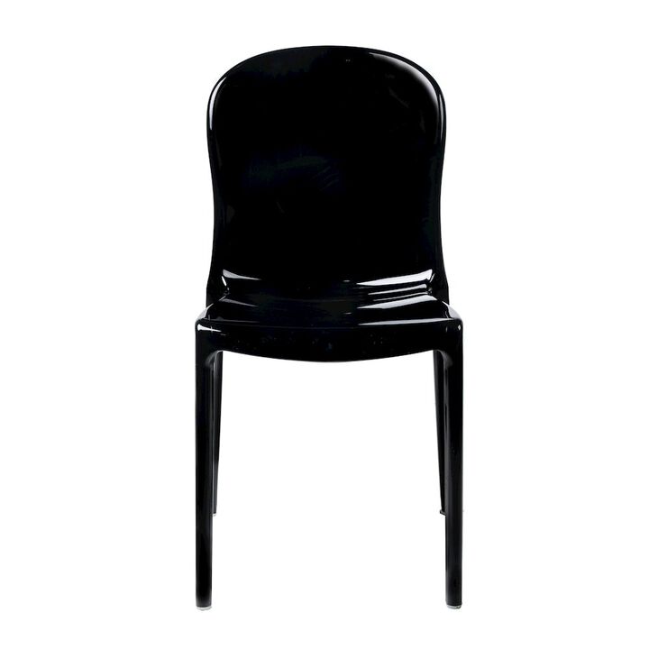 Commerical Seating Products RPC BK Black Genoa Chairs