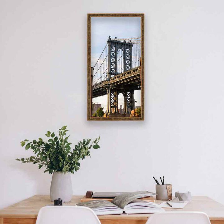 Rustic Gold Panoramic Picture Frame