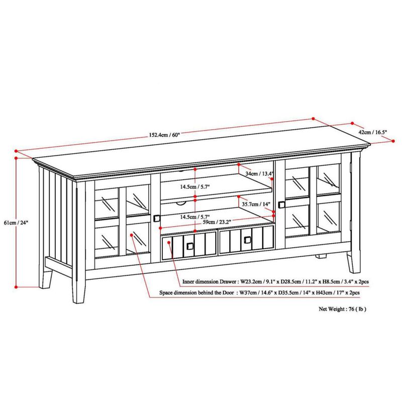 Hebvad TV Stand image number 7