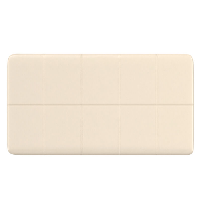 Simpli Home Amelia Storage Ottoman Bench image number 5