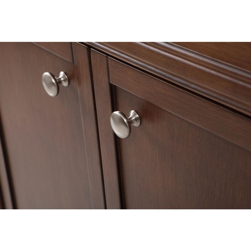 Elegant Kitchen and Bath 60 inch Single bathroom vanity in teak