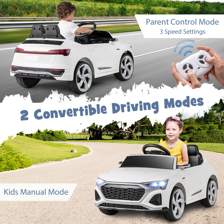 Electric Kids Ride On Car with 12V Battery Remote Control and 3 Speeds