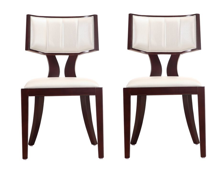 Pulitzer White Dining Chairs (Set of 2)