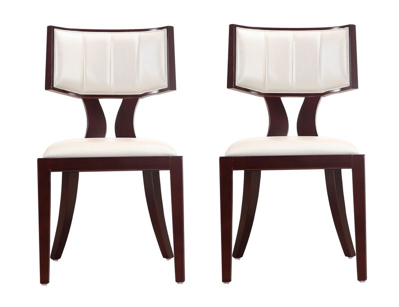Pulitzer White Dining Chairs (Set of 2)